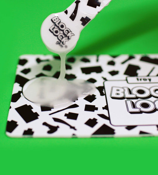 BLOCK LOCK Colla giocattolo STARTER KIT - per MATTONI giocattolo + BLOCCHI + LEGO