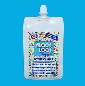 Le-Glue - Temporary Glue for Lego, Mega Blocks, Nano and More. Great